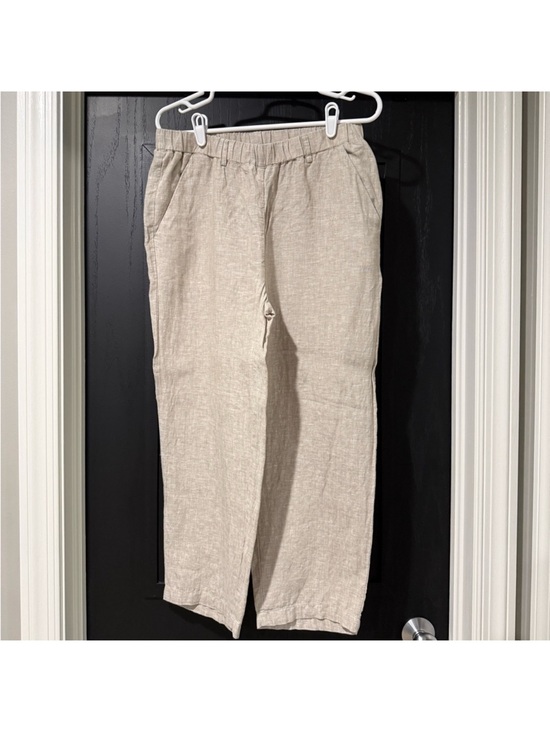 Quince Pants - Quince Beige Linen Pants